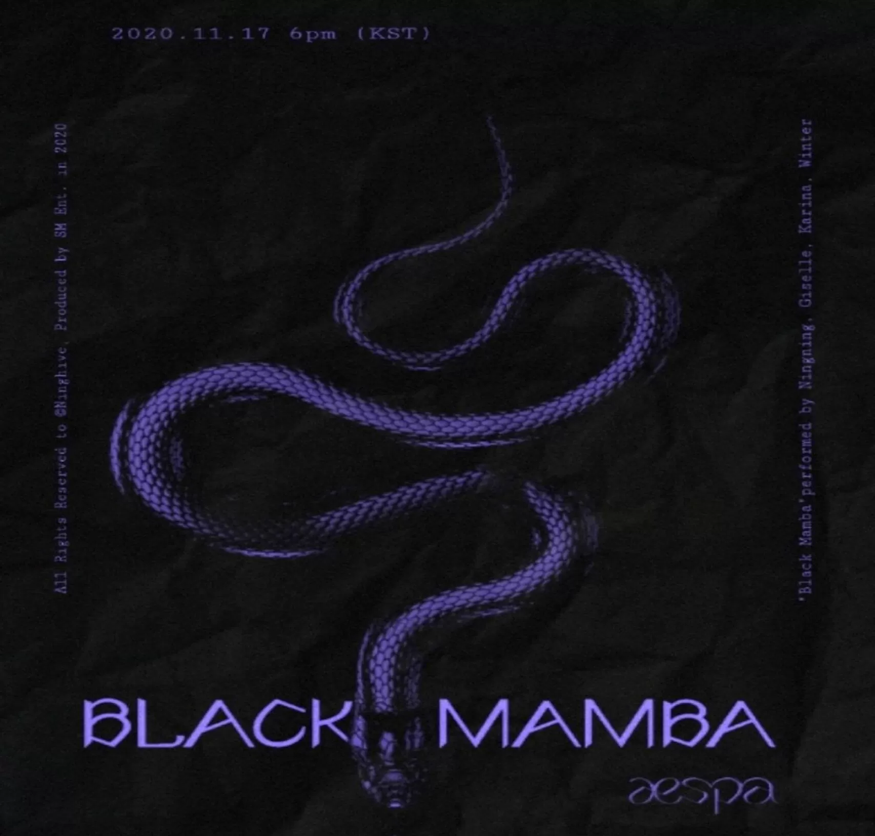 دانلود آهنگ جدید Black Mamba به نام Aespa
