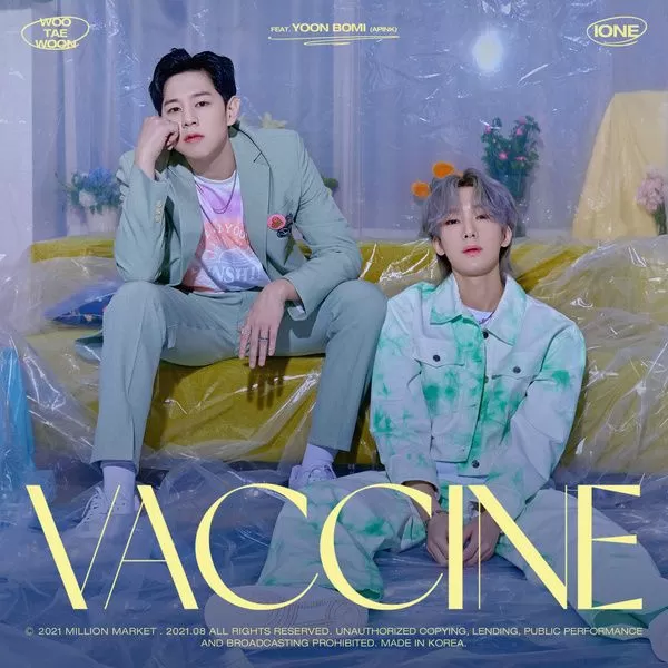 دانلود آهنگ جدید WOO TAE WOON & IONE Feat. YOON BOMI (Apink) به نام Vaccine