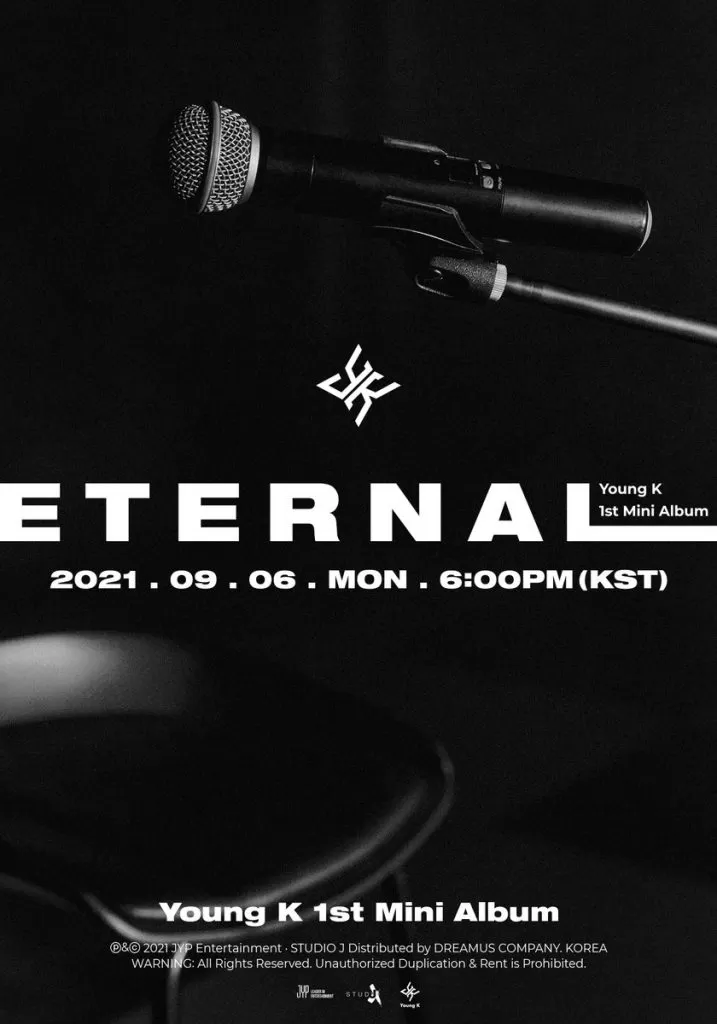 دانلود آلبوم جدید YOUNG K (DAY6) به نام Eternal