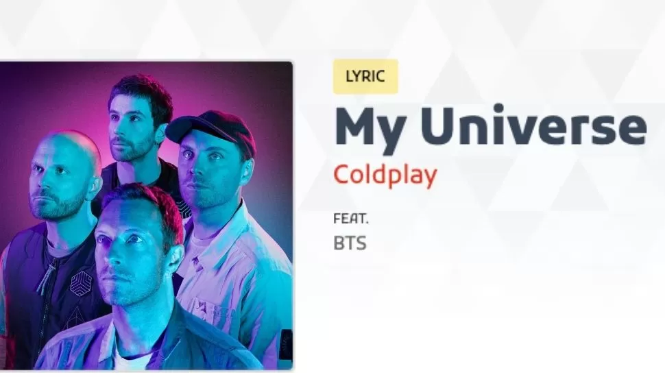 دانلود آهنگ جدید My Universe feat. BTS به نام Coldplay