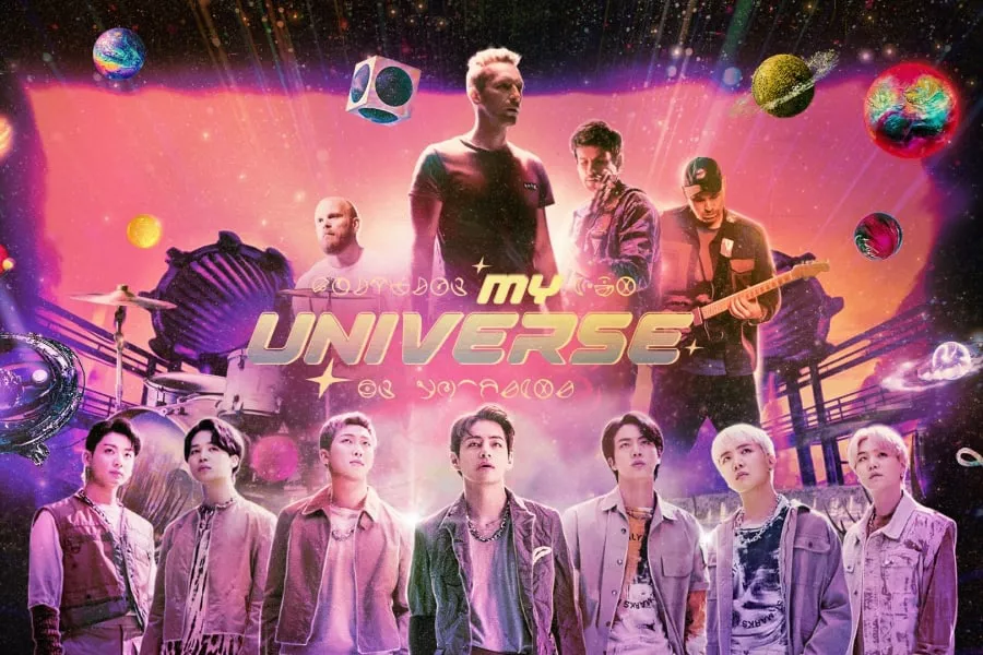 دانلود موزیک ویدیو جدید Coldplay X BTS به نام My Universe