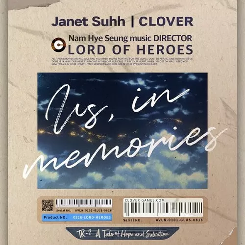 دانلود آهنگ جدید Us, in Memories (Lord of Heroes OST Pt. 2) به نام Janet Suhh