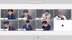 دانلود برنامه جدید Study with BTS