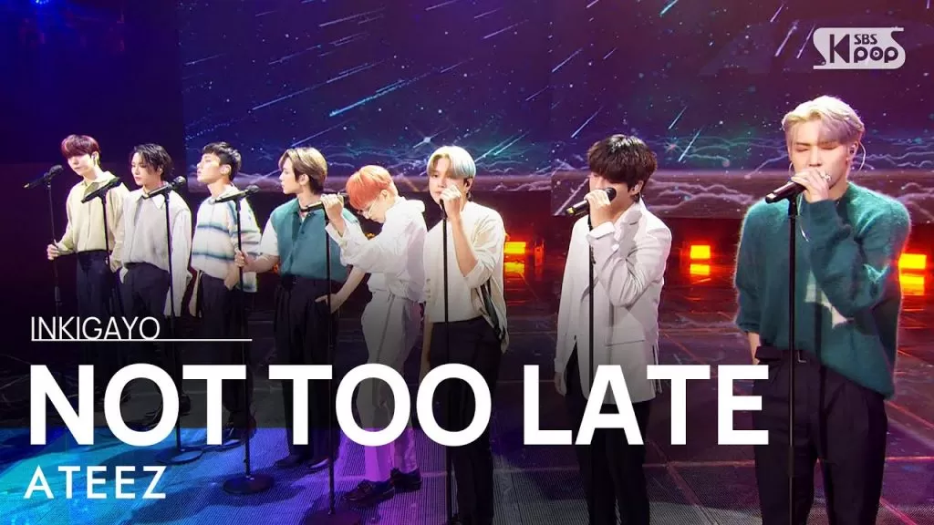 دانلود آهنگ جدید ATEEZ به نام NOT TOO LATE