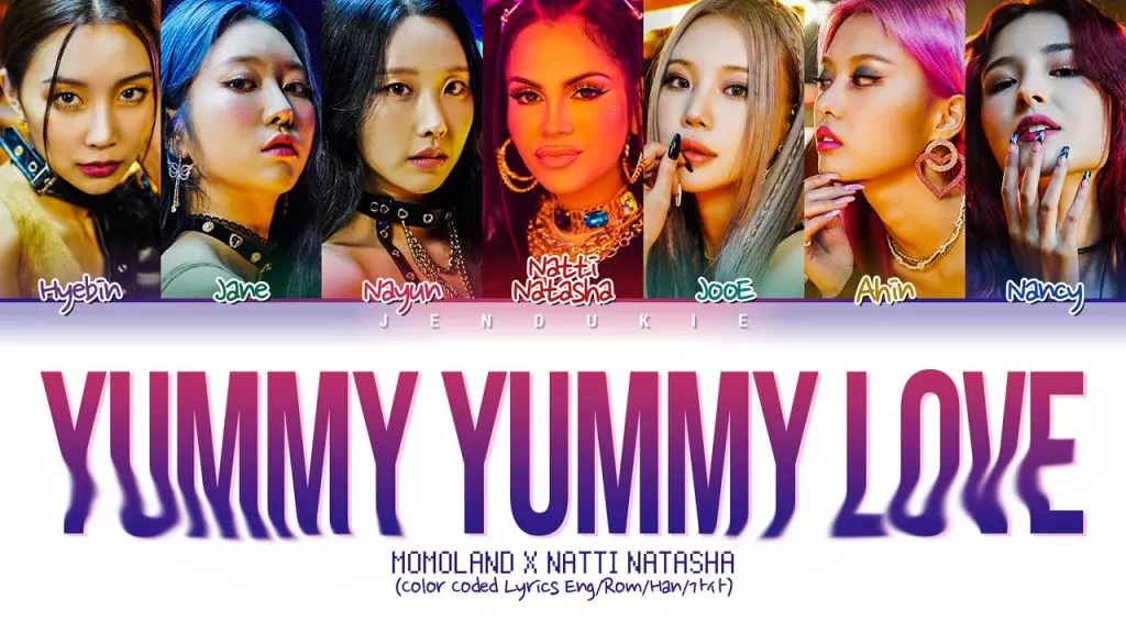 دانلود آهنگ جدید MOMOLAND به نام Yummy Yummy Love (Feat. Natti Natasha)